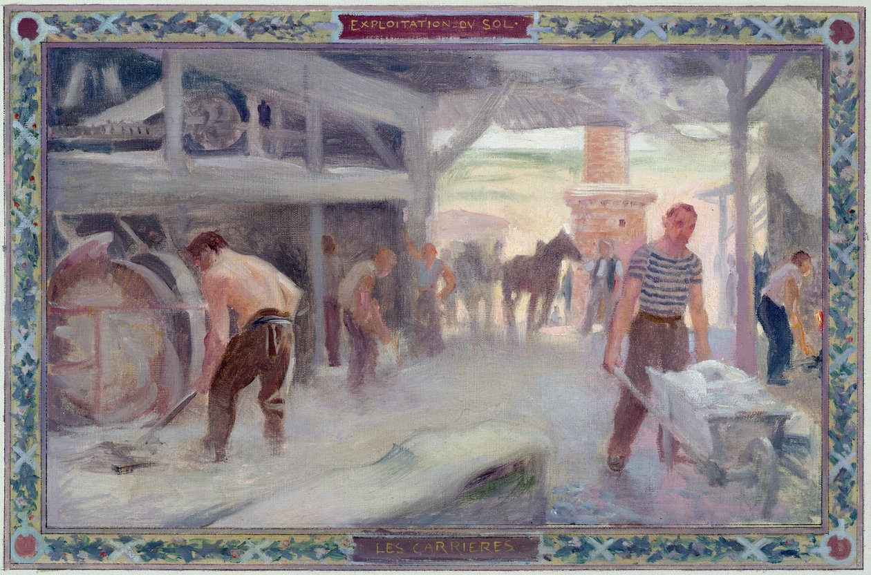 A Nap használata: a hordozók, 1892 alkotó: A.F. and Bonnencontre Gorguet