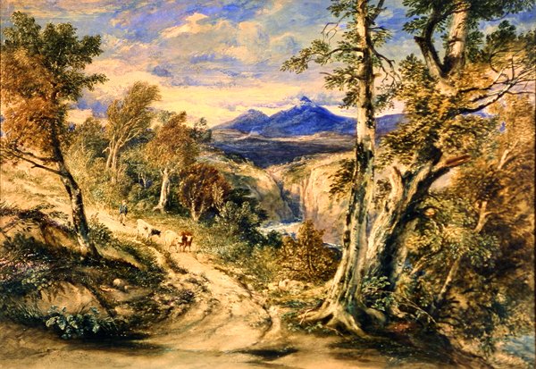 Glen Falloch alkotó: A.V. Copley (after) Fielding