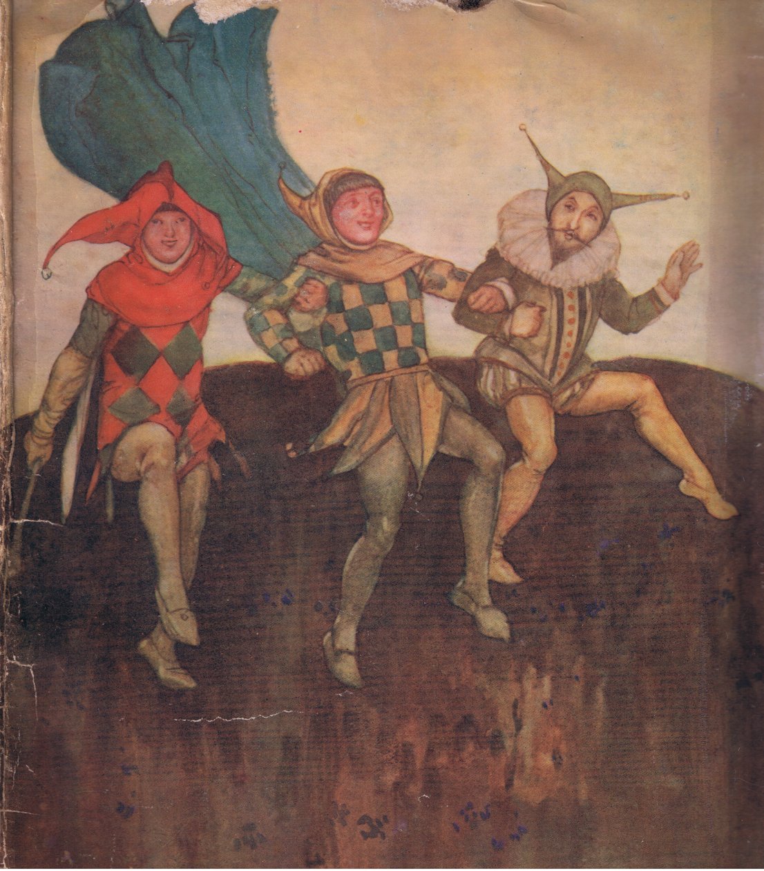 Hátsó borítólap tervezés, a Tales from Shakespeare pubból. Ward Lock & Co Ltd, 1930-40-es évek alkotó: A. Jackson