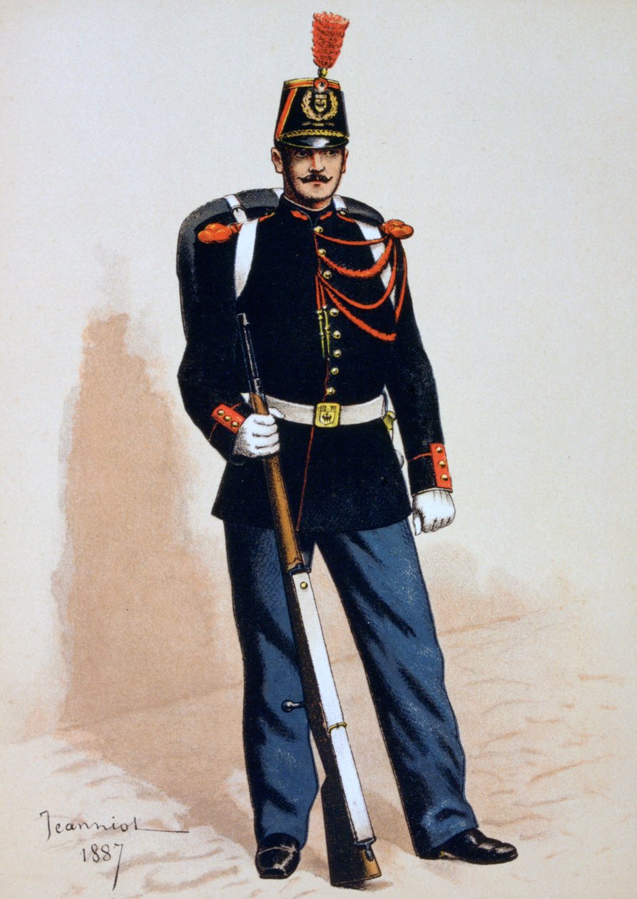 Köztársasági Gárda, 1871-1887 alkotó: A. Lemercier