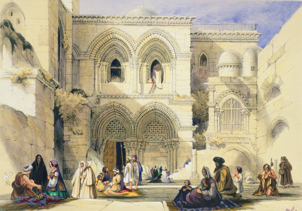Szent Sír, Jeruzsálemben alkotó: A. Margaretta Burr