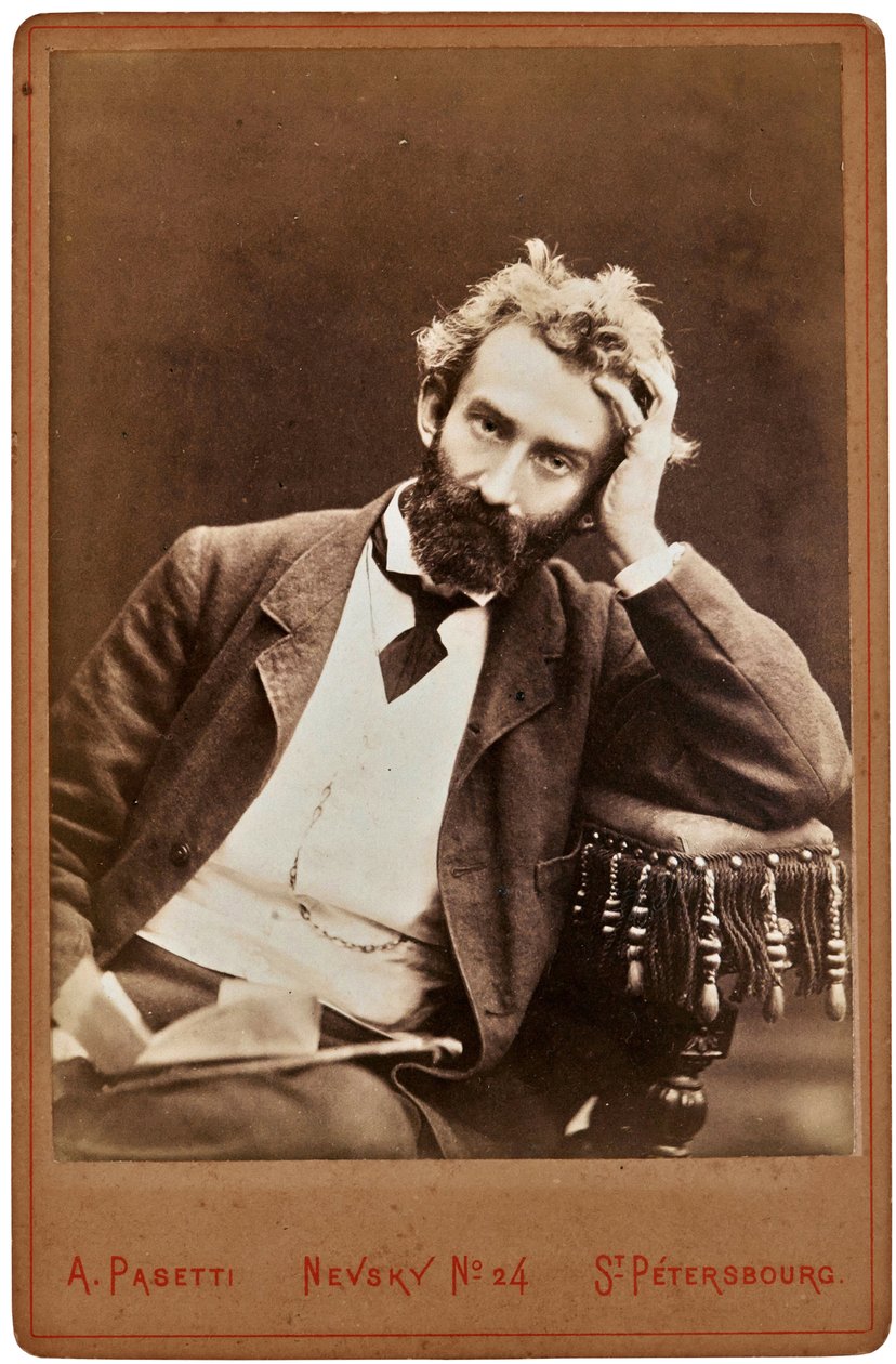 Nicholas Miklouho-Maclay (1846-1888) portréja - Nikolai Mikloukho-Maclai - ukrán-orosz etnológus, antropológus és biológus. Fotóstúdió A. Pasetti Állami Szabadtéri Múzeum Spasskoye-Lutovinovo alkotó: A. Pasetti Photo Studio