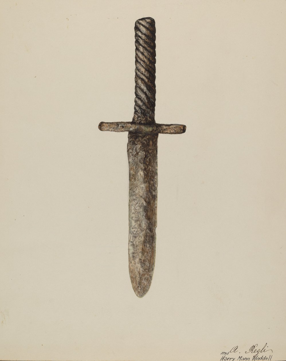 Tőr alkotó: A. Regli