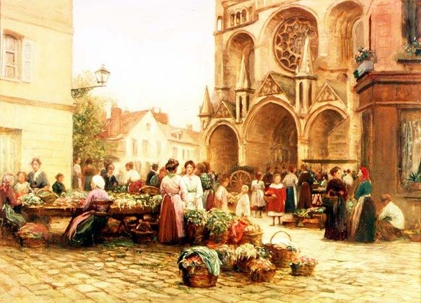A Katedrális tér alkotó: A. Trevor Haddon
