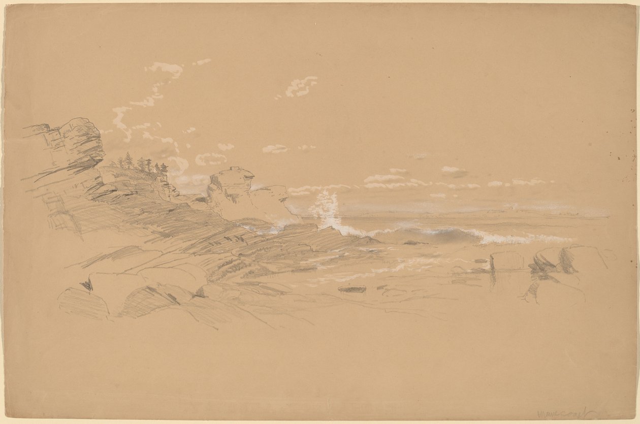 Maine Coast alkotó: Aaron Draper Shattuck