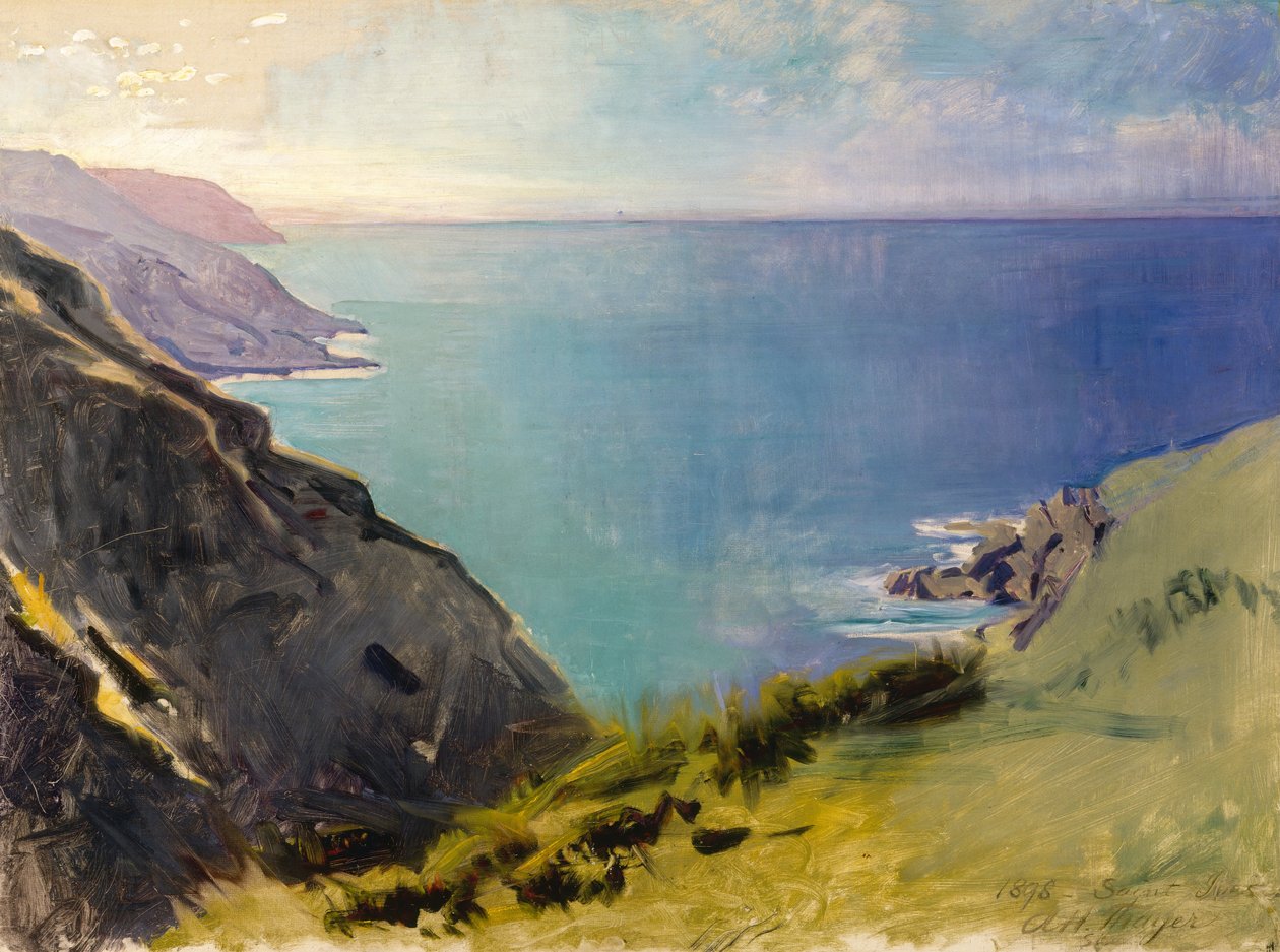 Cornish Headlands alkotó: Abbott Handerson Thayer