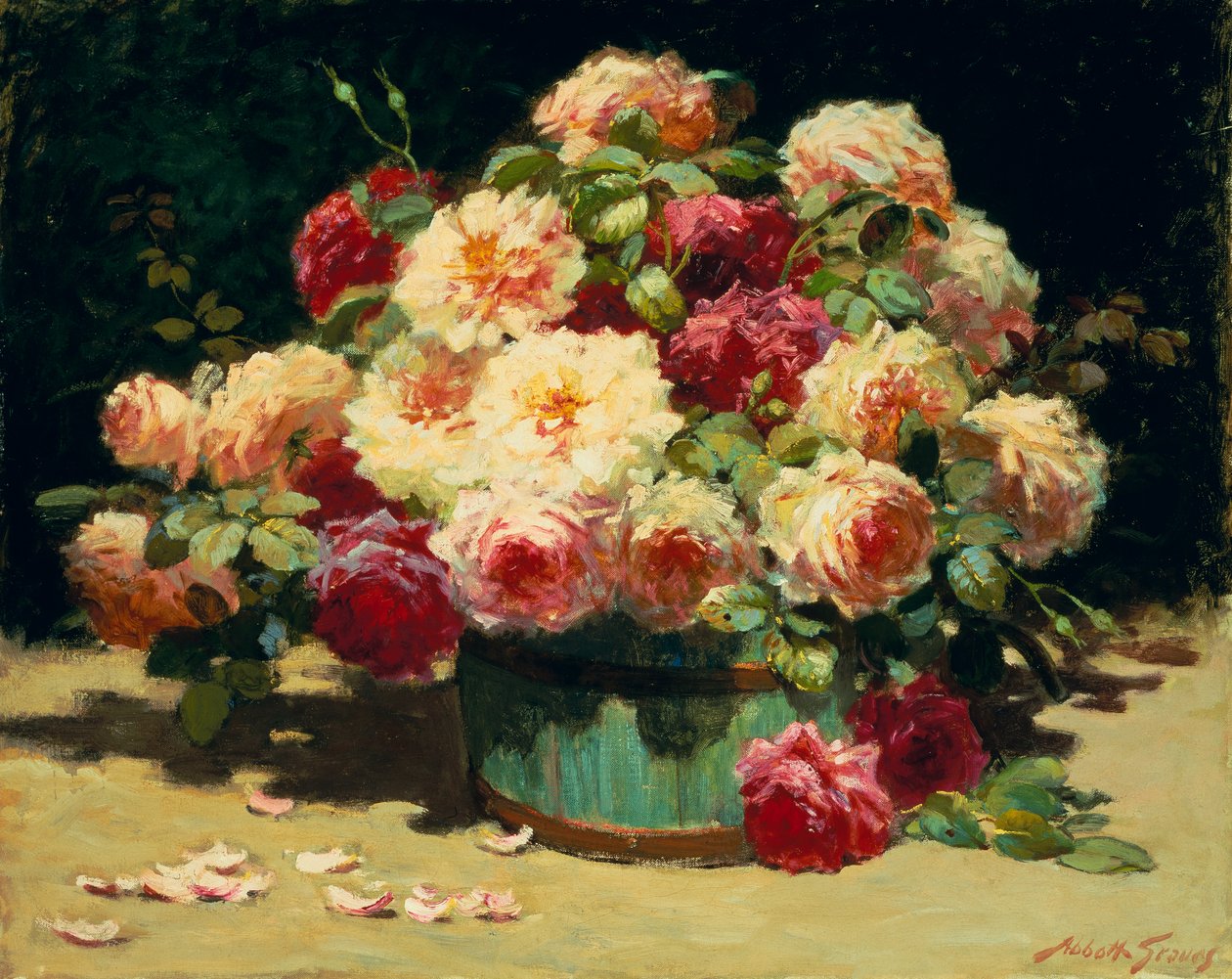 Rengeteg rózsa (olaj, vászon) alkotó: Abbott Fuller Graves