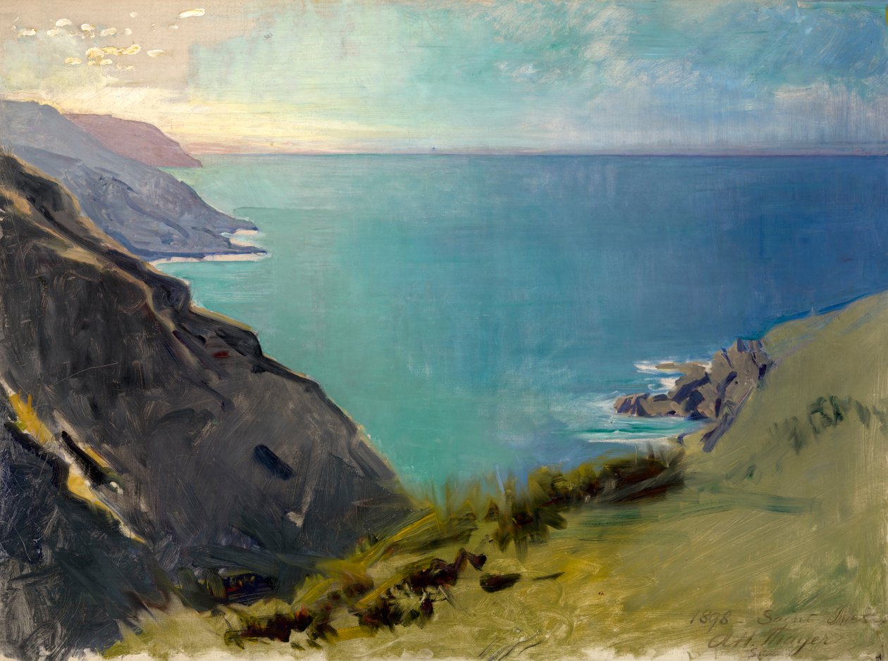Cornish Headlands, 1898. alkotó: Abbott Handerson Thayer