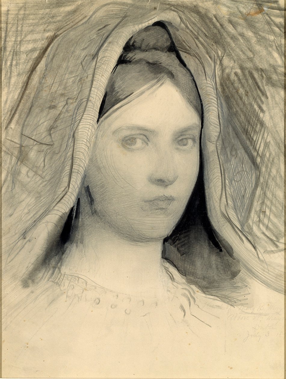 Mary B. Thayer feje alkotó: Abbott Handerson Thayer