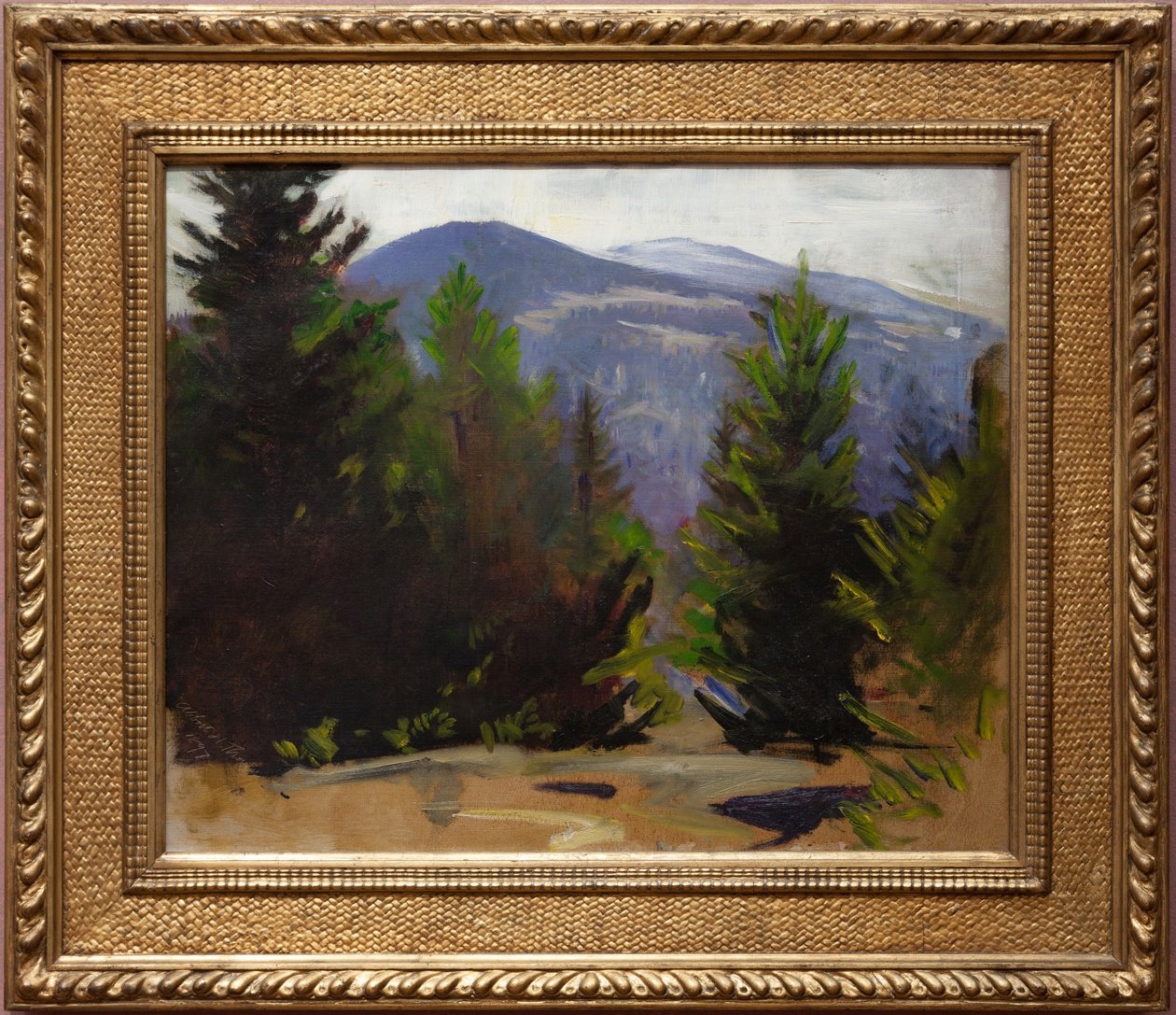 A Monadnock-hegység vázlata alkotó: Abbott Handerson Thayer