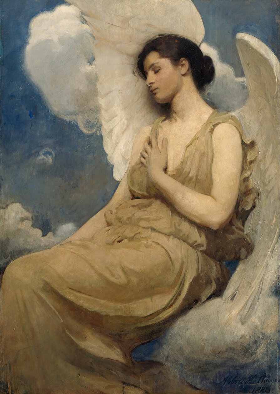 Szárnyas ábra alkotó: Abbott Handerson Thayer