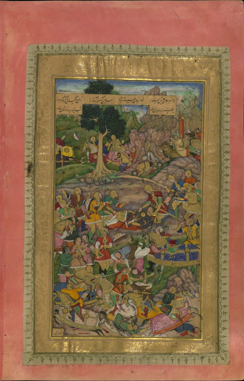 Darius halála alkotó: Abd al Rahim Art