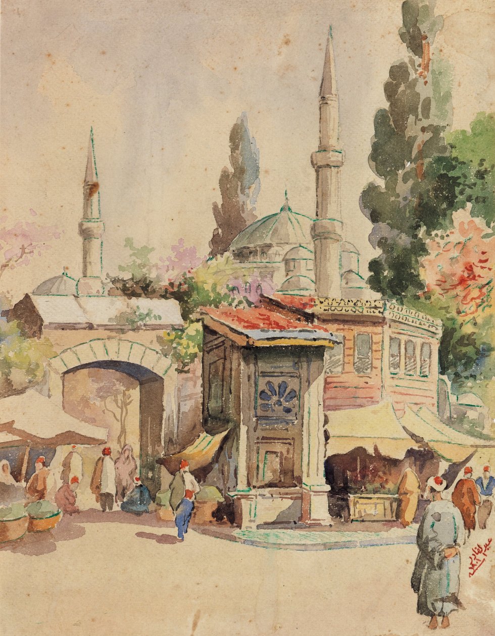 Cím Ismeretlen alkotó: Abdul Qadir al Rassam