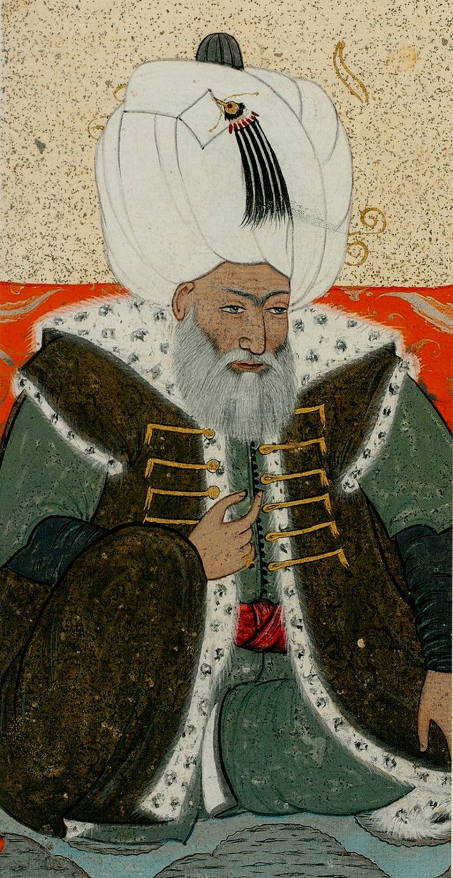 II. Bayezid, az Oszmán Birodalom szultánja, Kr. e. 1710 alkotó: Abdulcelil Levni