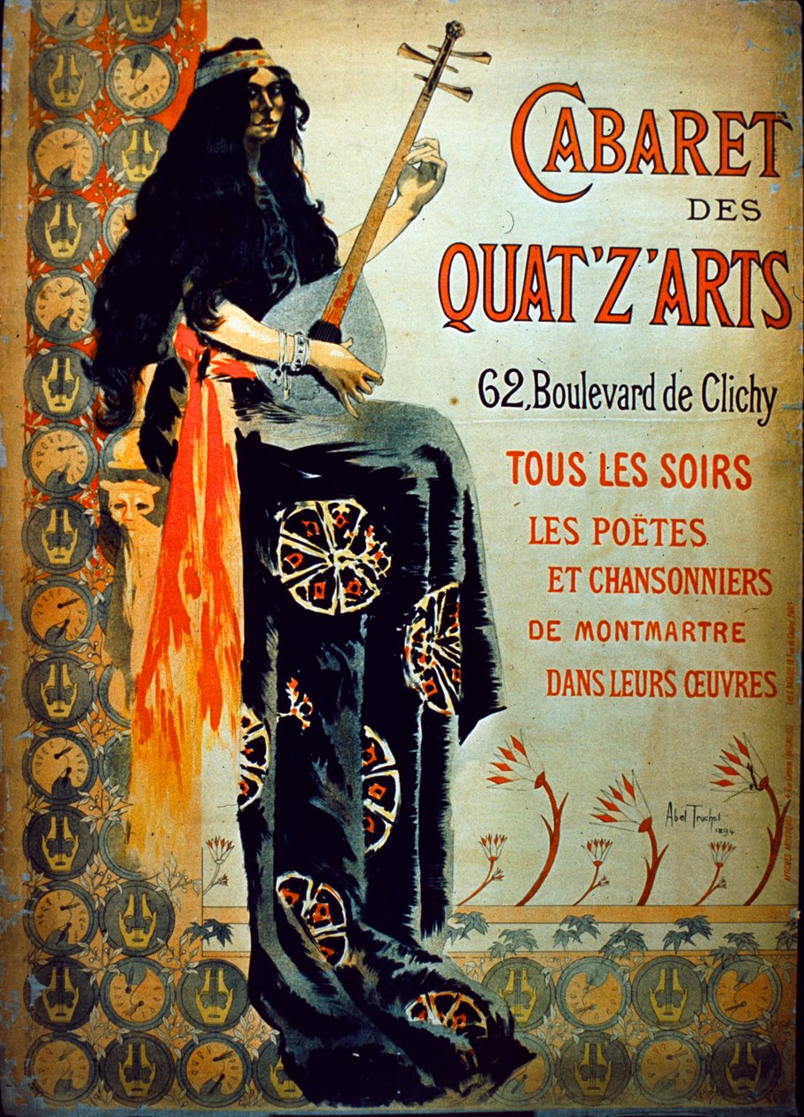 Cabaret des Quat'z'Arts, 1894 alkotó: Abel Truchet