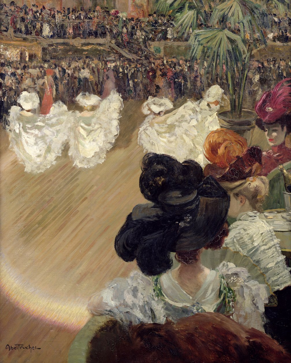 Quadrille a Bal Tabarinban alkotó: Abel Truchet