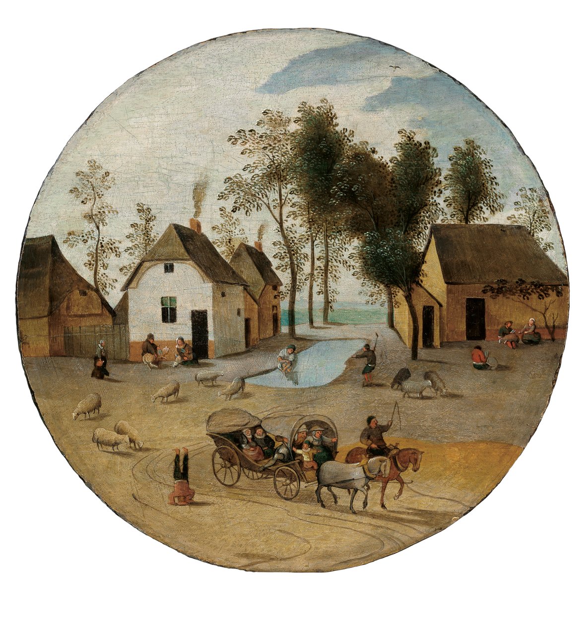 Június hónapja, 1606 körül alkotó: Abel Grimmer or Grimer
