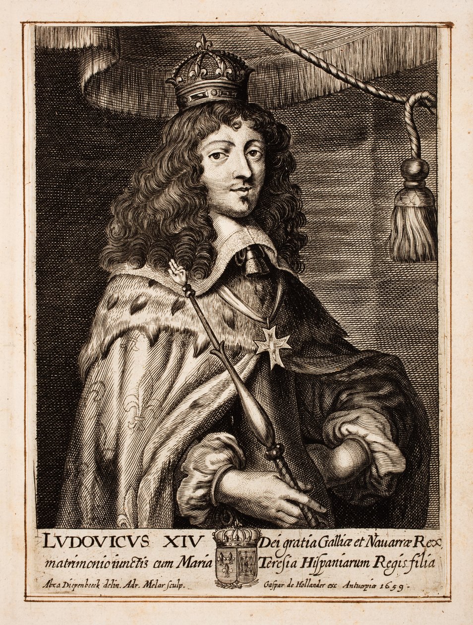 Lajos XIV. Francia alkotó: Abraham van Diepenbeeck