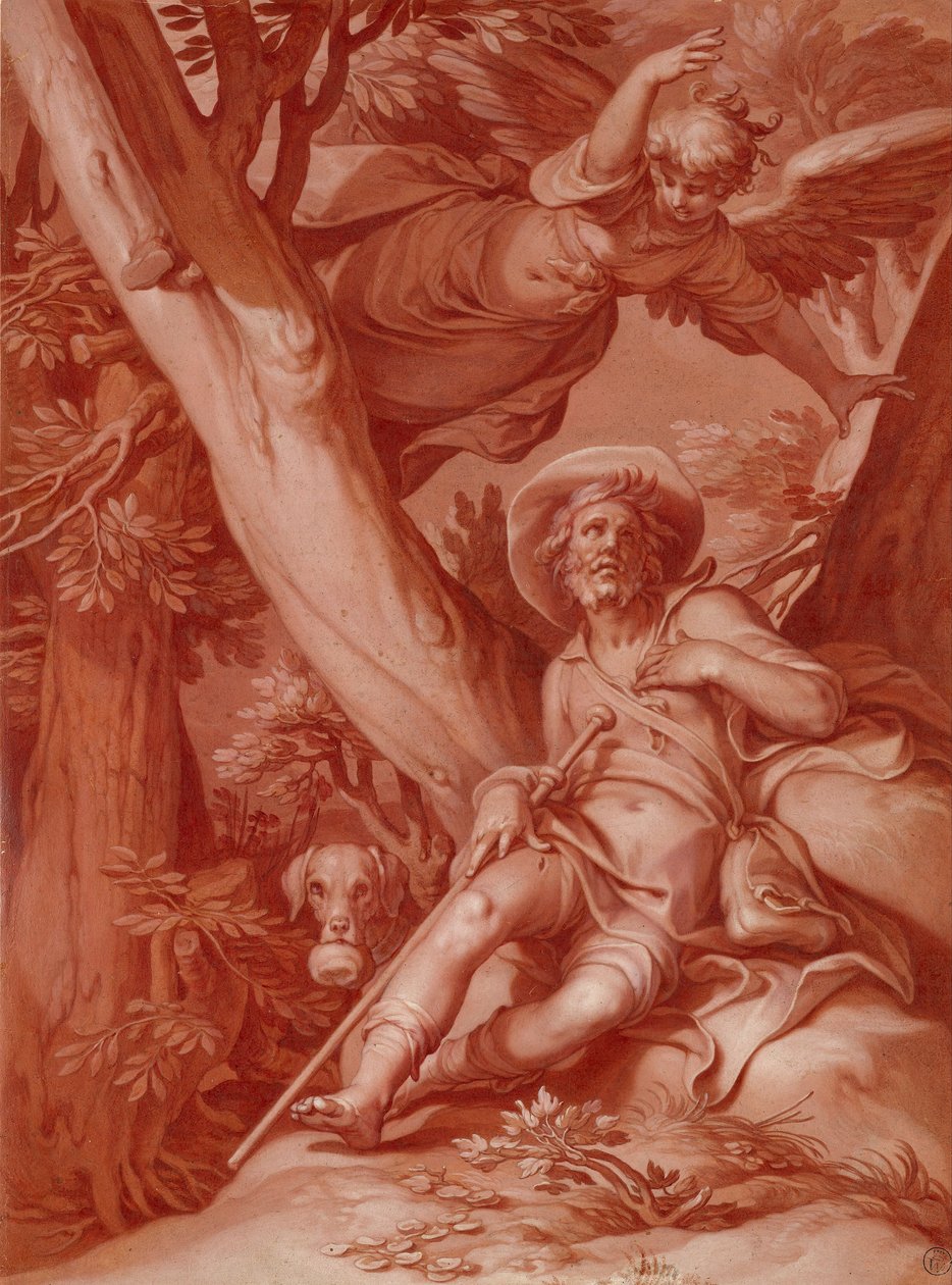 Utca. Roch alkotó: Abraham Bloemaert