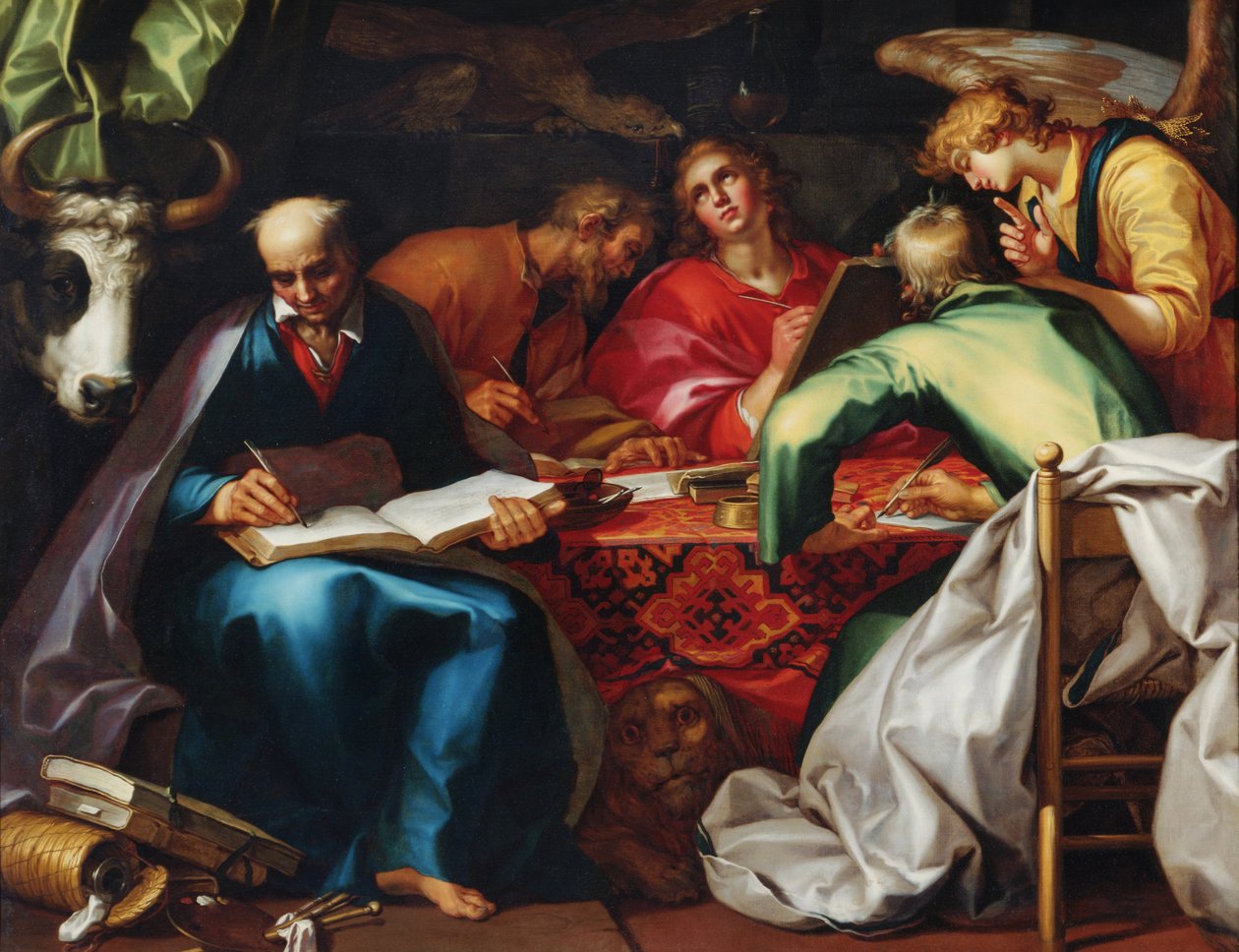 A négy evangélista alkotó: Abraham Bloemaert