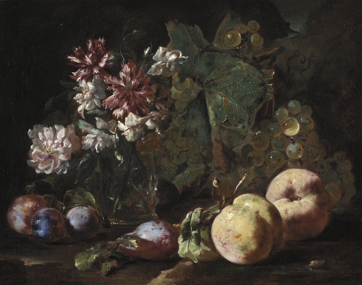 Gyümölcs- és virágcsendélet, 1670-80 alkotó: Abraham Brueghel