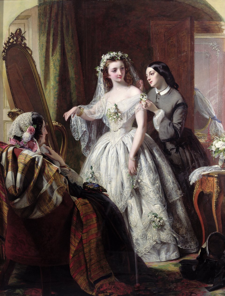 A menyasszony, 1856 (lásd még: 112995) alkotó: Abraham Solomon