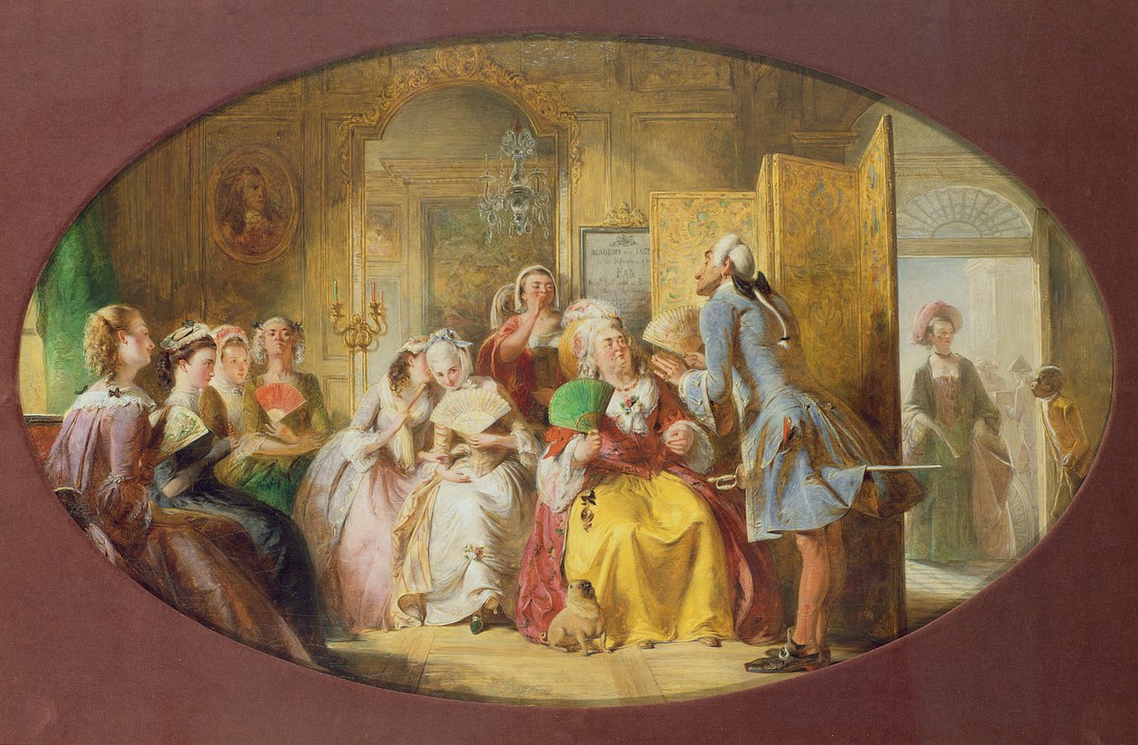 A lecke a ventilátor használatáról alkotó: Abraham Solomon