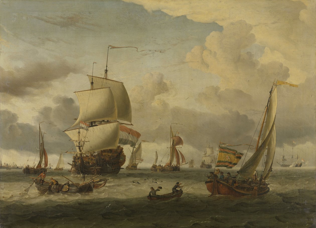 Enkhuizen útpálya alkotó: Abraham Storck