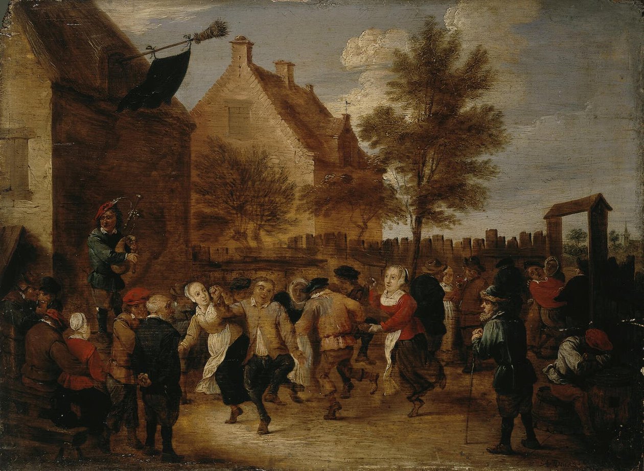 Vidéki ünnep alkotó: Abraham Teniers
