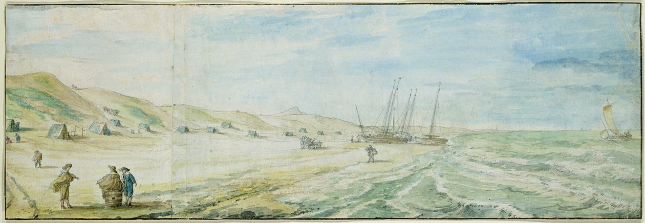 Wijk aan Zee strandja alkotó: Abraham Willaerts