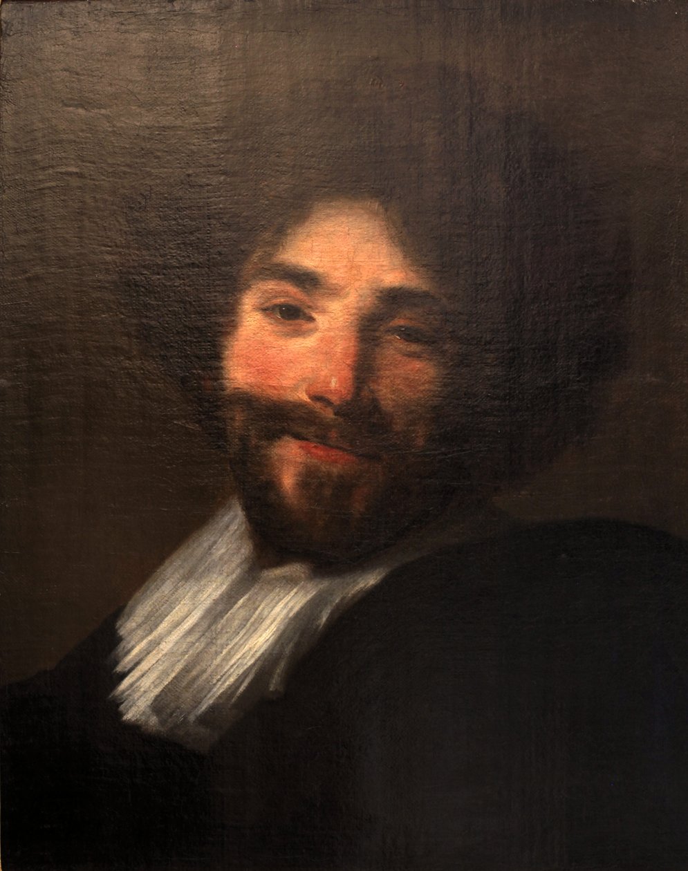 Tanulmány Simon de Vos portréjához alkotó: Abraham de Vries