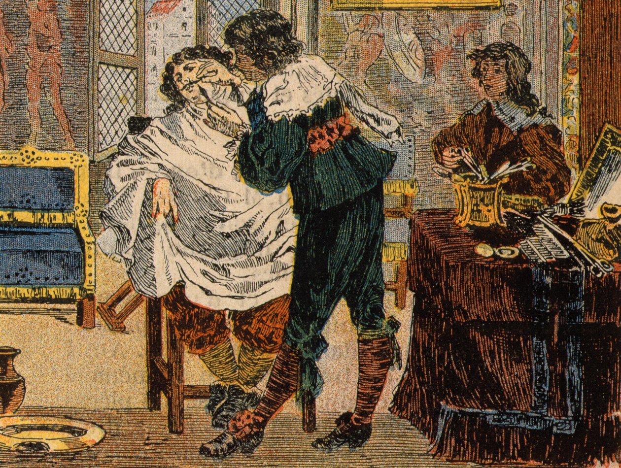 Borbély XIII. Lajos alatt – A. Bosse nyomán alkotó: Abraham (after) Bosse