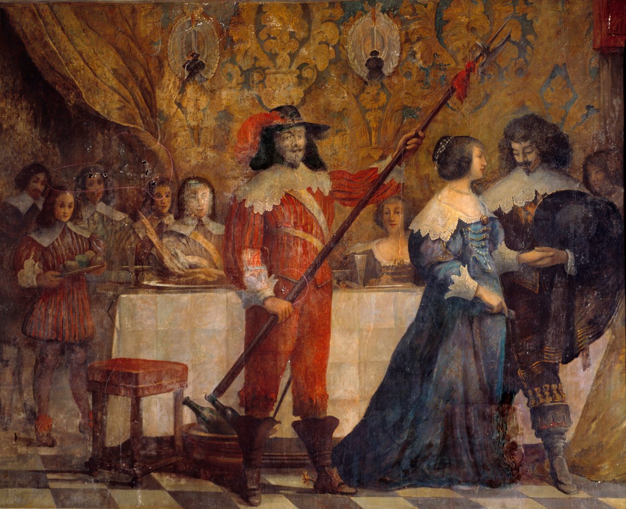 Charles de Valois, Angouleme hercege (1573-1650) életének jelenete Abraham Bosse (1602-1676) festménye alkotó: Abraham (after) Bosse