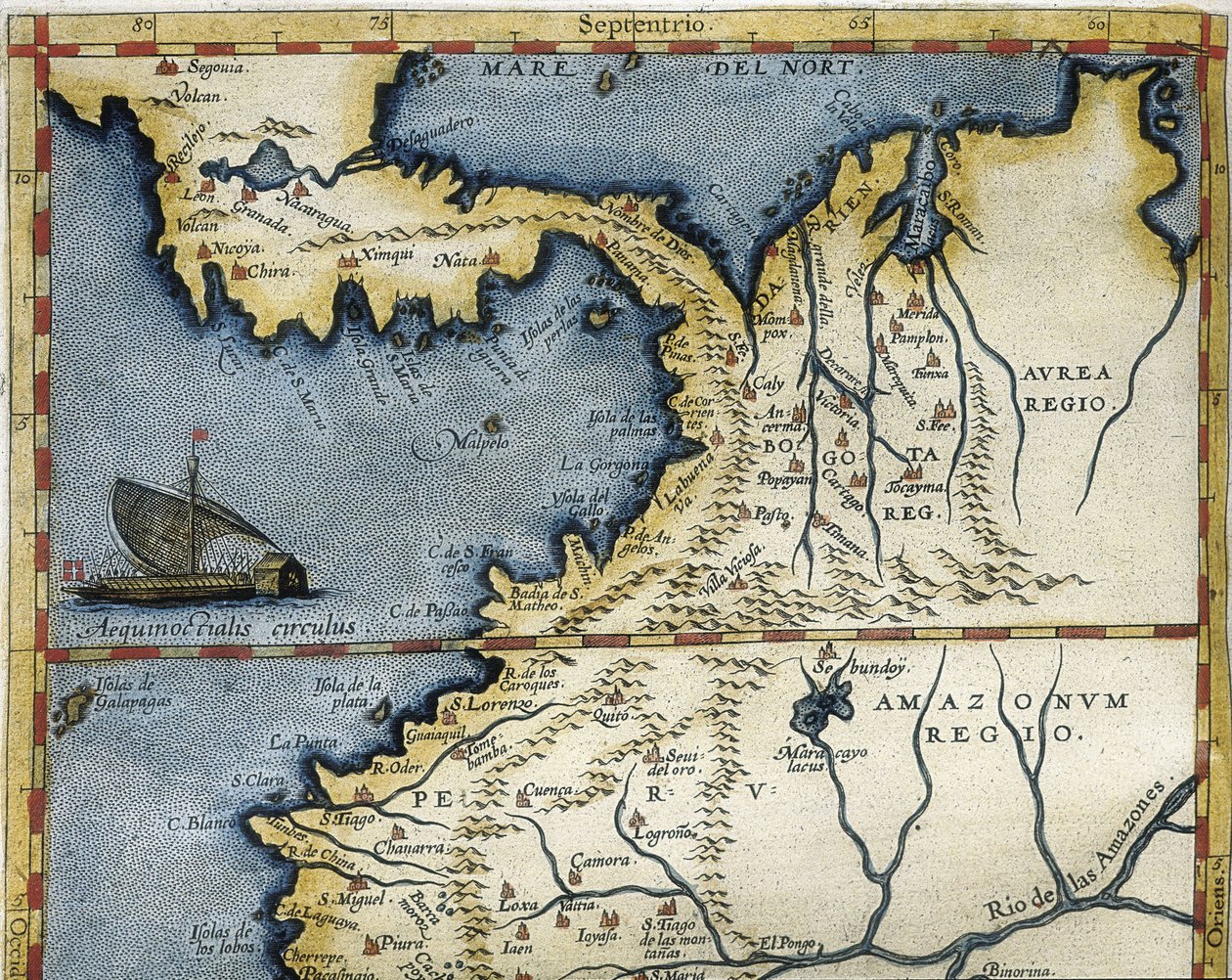 Theatrum Orbis Terrarum alkotó: Abraham (after) Ortelius