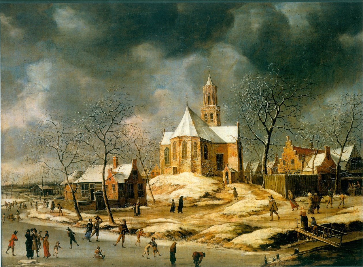 Midlum falu alkotó: Abraham Beerstraaten