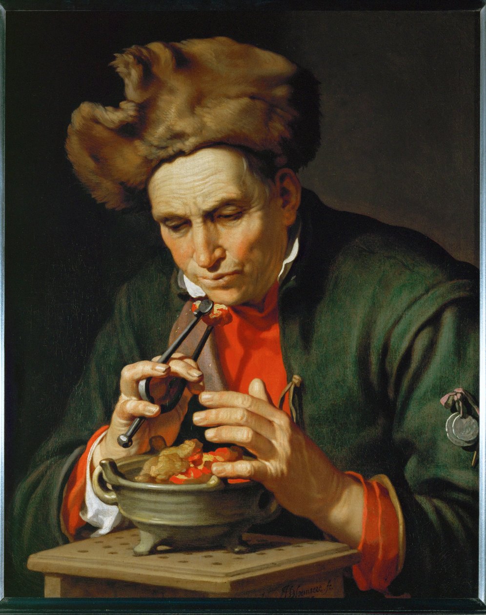 A tél allegóriája ... alkotó: Abraham Bloemaert