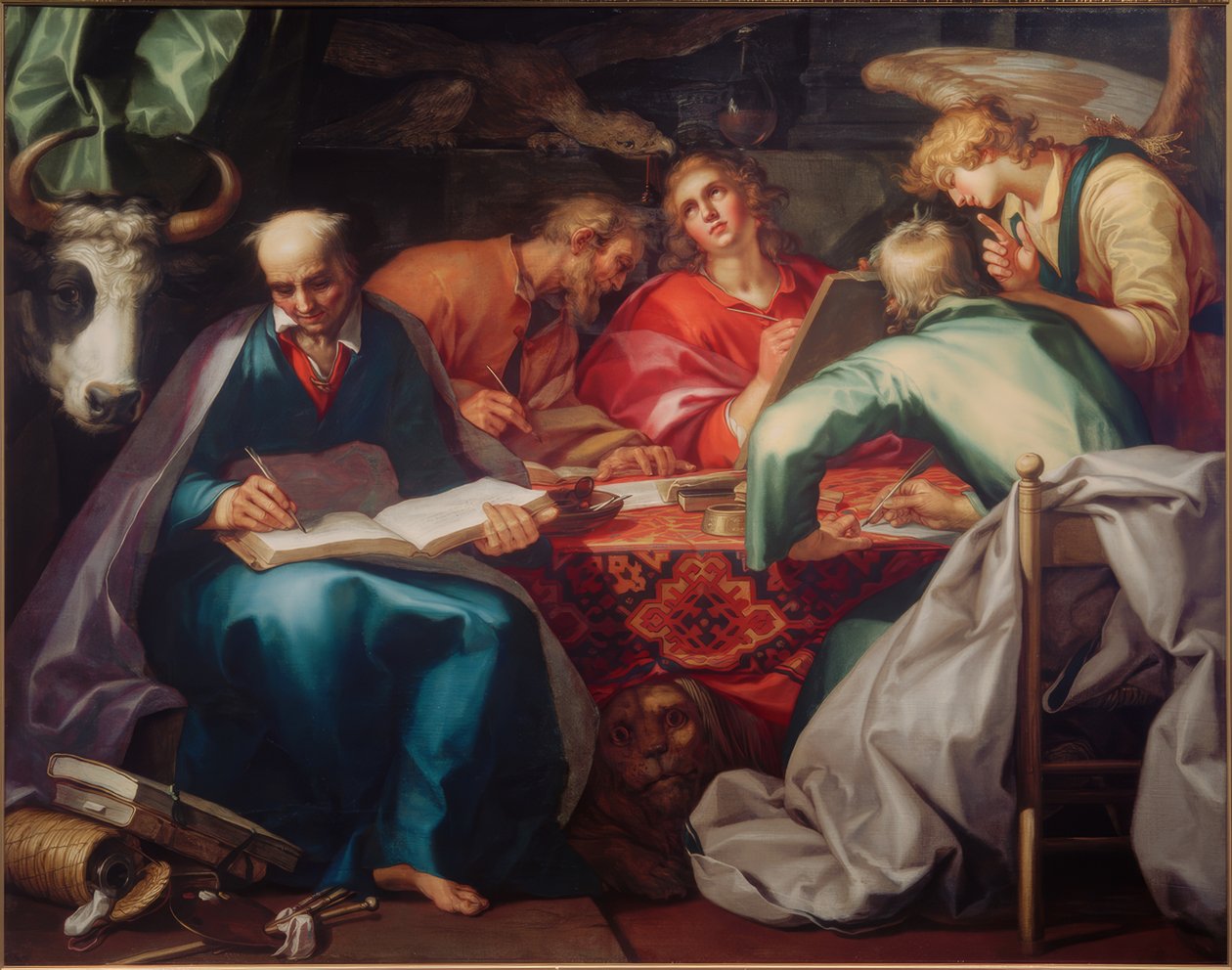 A négy evangélista alkotó: Abraham Bloemaert