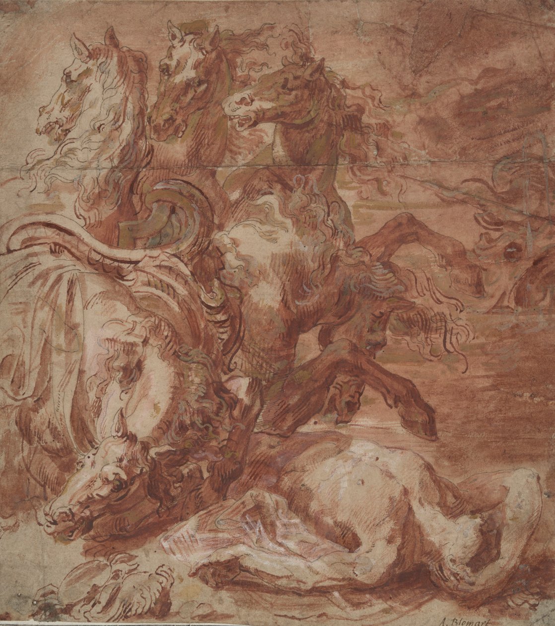 Hippolytus alkotó: Abraham Bloemaert