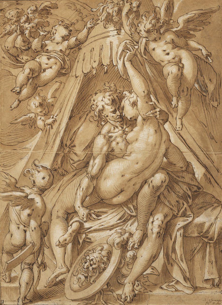 Mars és Vénusz alkotó: Abraham Bloemaert