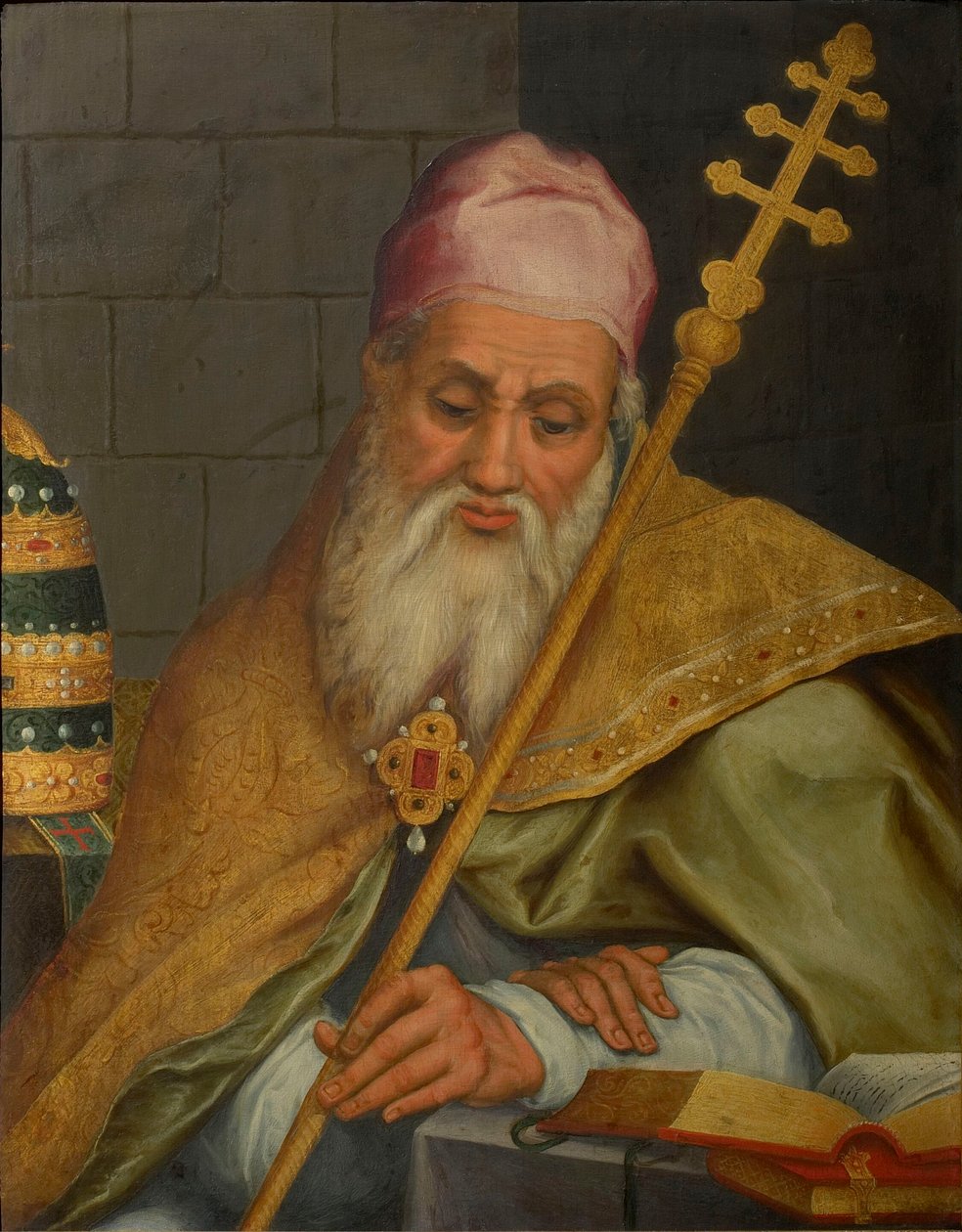 Nagy Szent Gergely. alkotó: Abraham Bloemaert