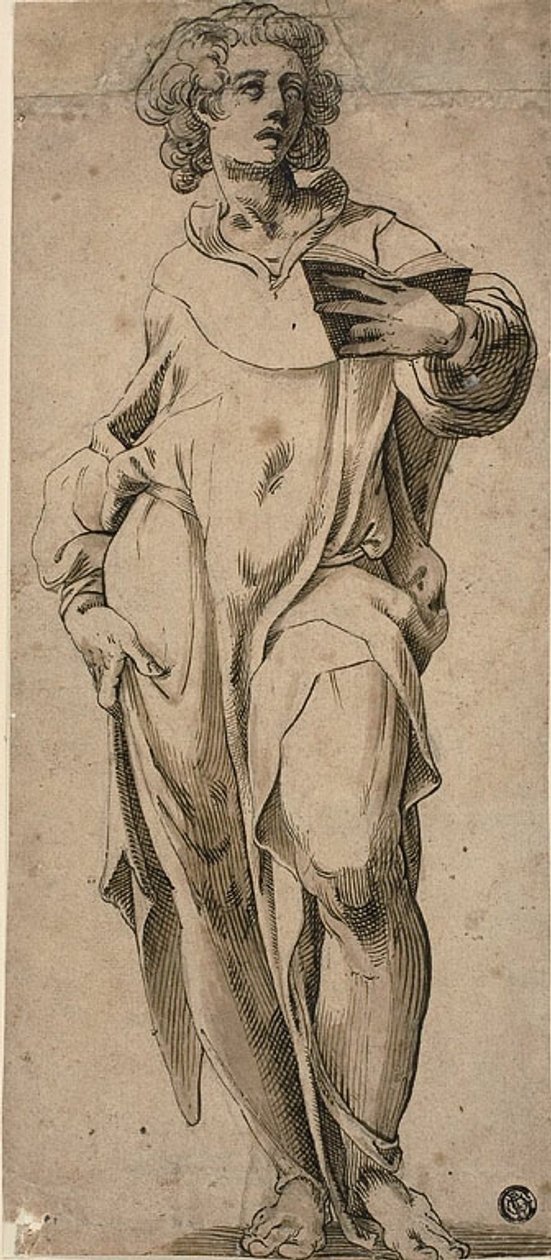Szent János evangélista alkotó: Abraham Bloemaert