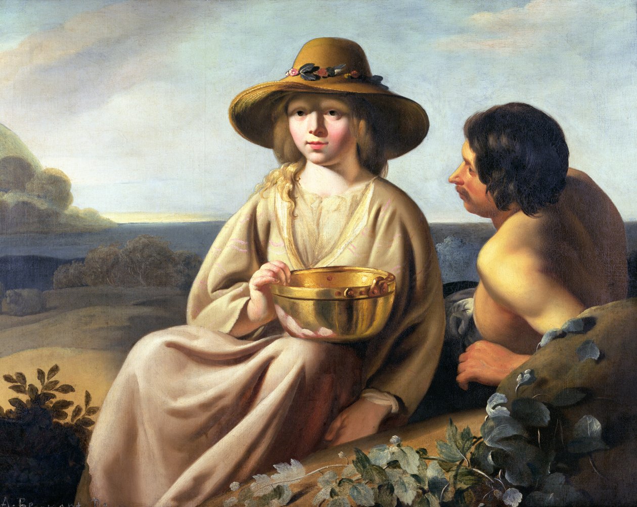 Pásztor és pásztorlány alkotó: Abraham Bloemaert