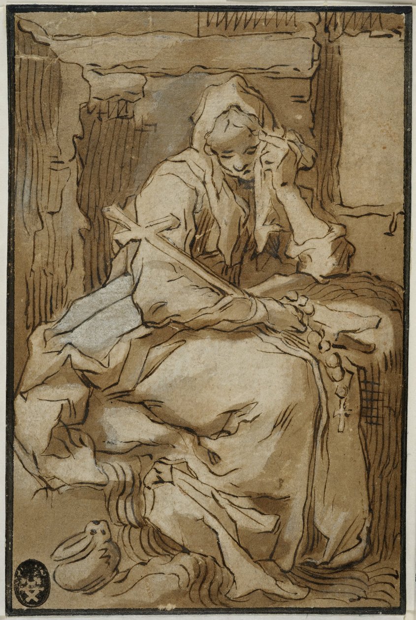 Szent Thais alkotó: Abraham Bloemaert