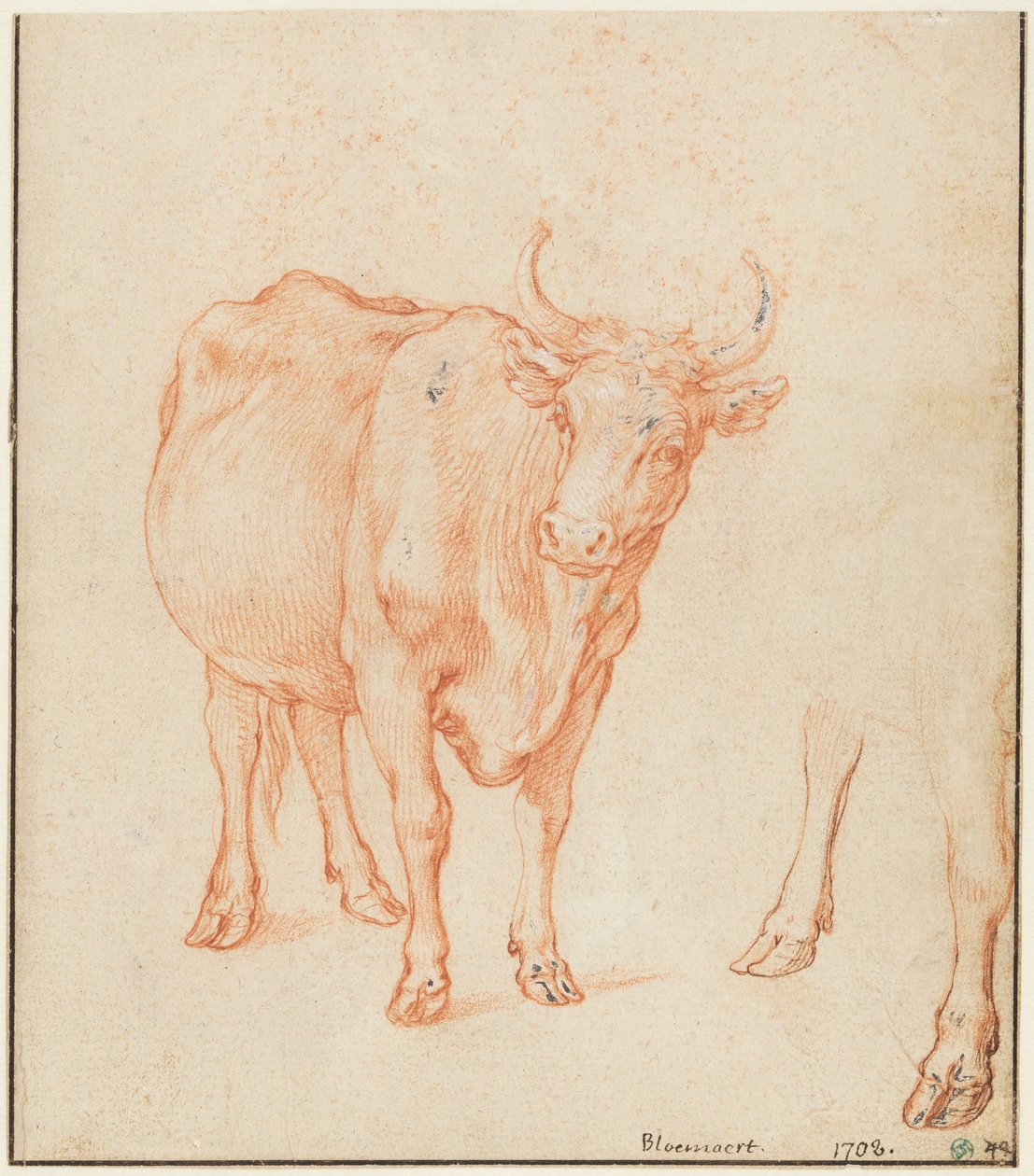 Tehéntanulmányok alkotó: Abraham Bloemaert