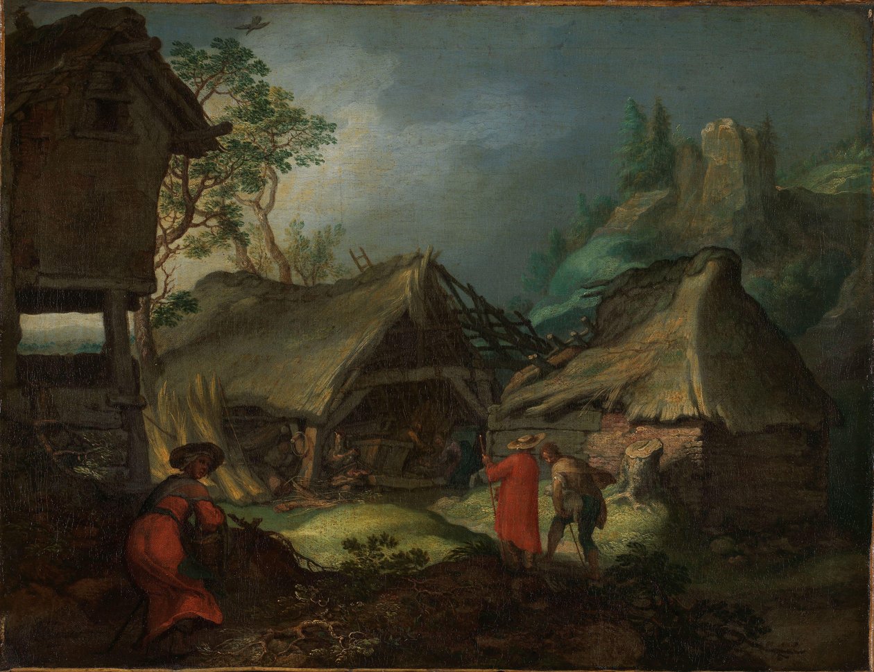 A pásztorok imádása alkotó: Abraham Bloemaert