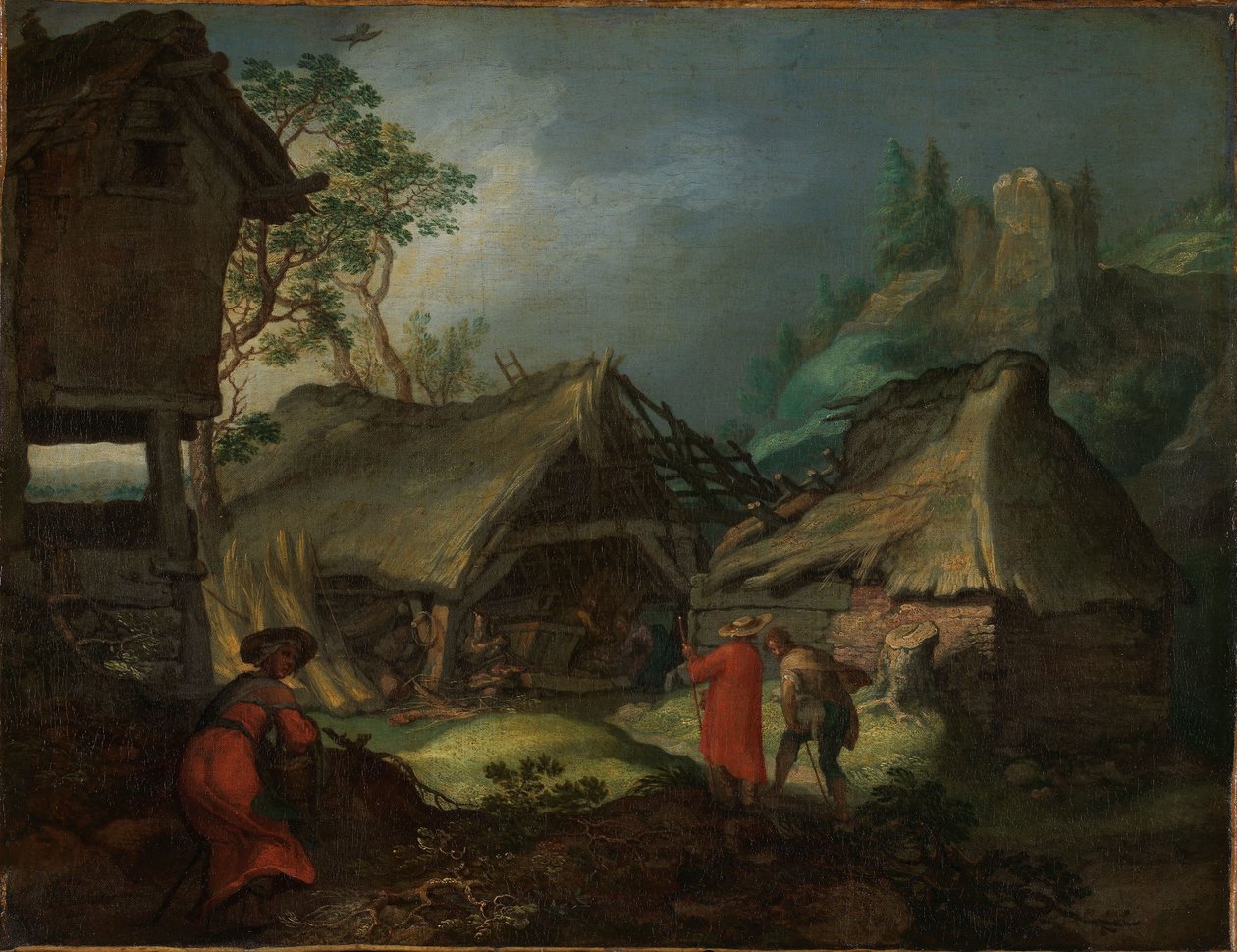 A pásztorok imádása alkotó: Abraham Bloemaert