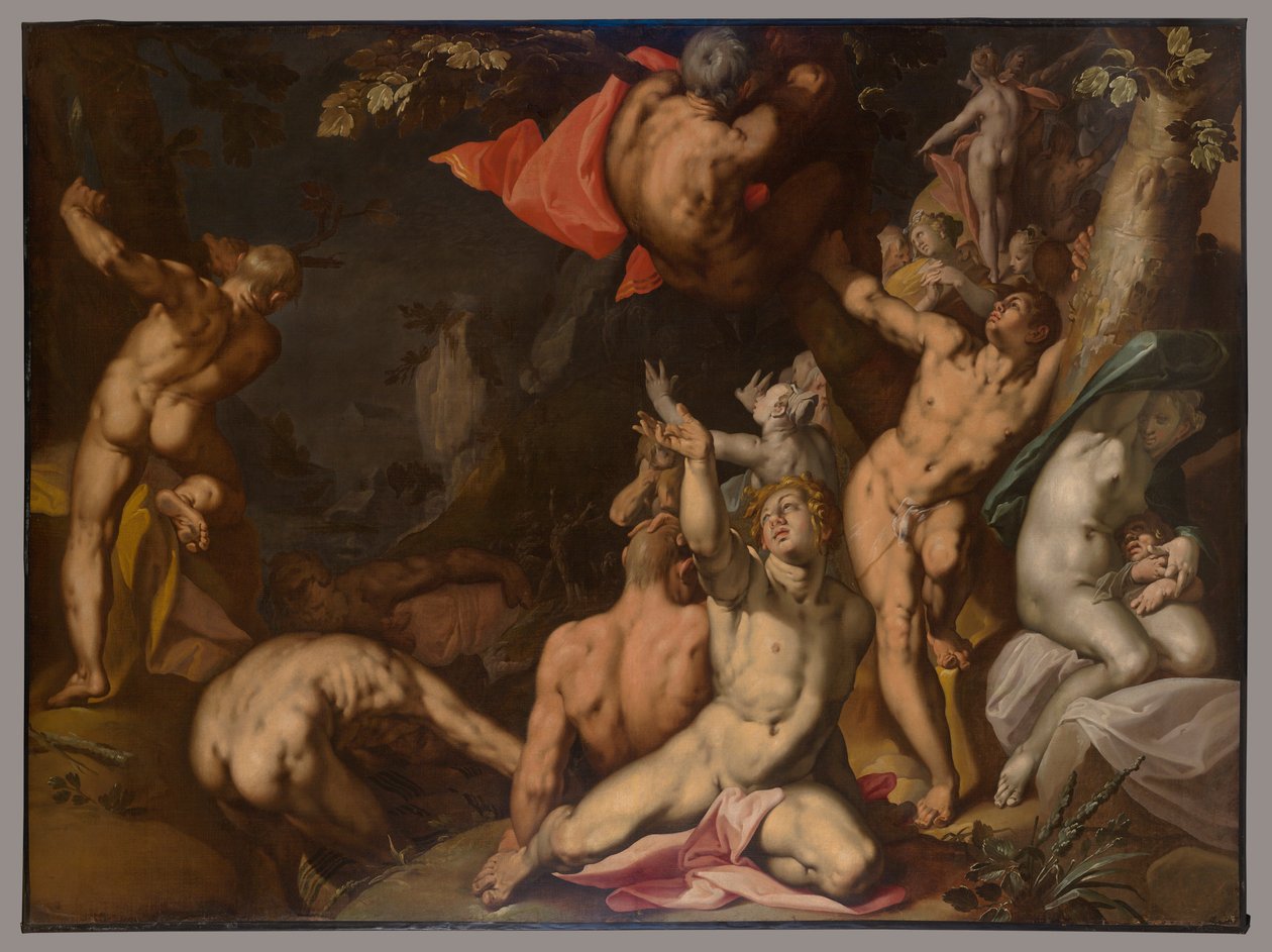 Az özönvíz alkotó: Abraham Bloemaert