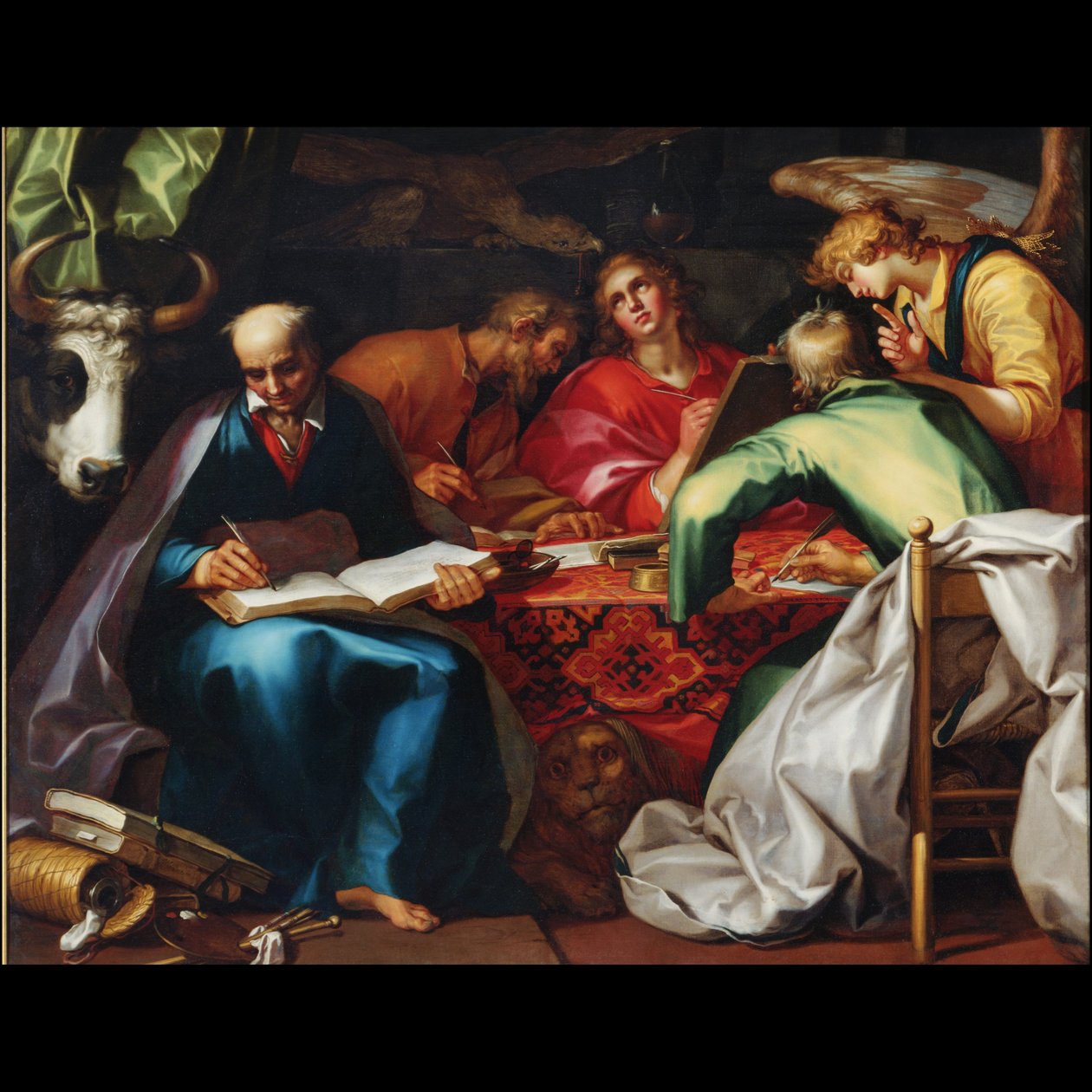 A négy evangélista alkotó: Abraham Bloemaert