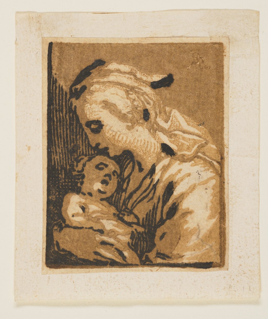 A Madonna és gyermeke alkotó: Abraham Bloemaert