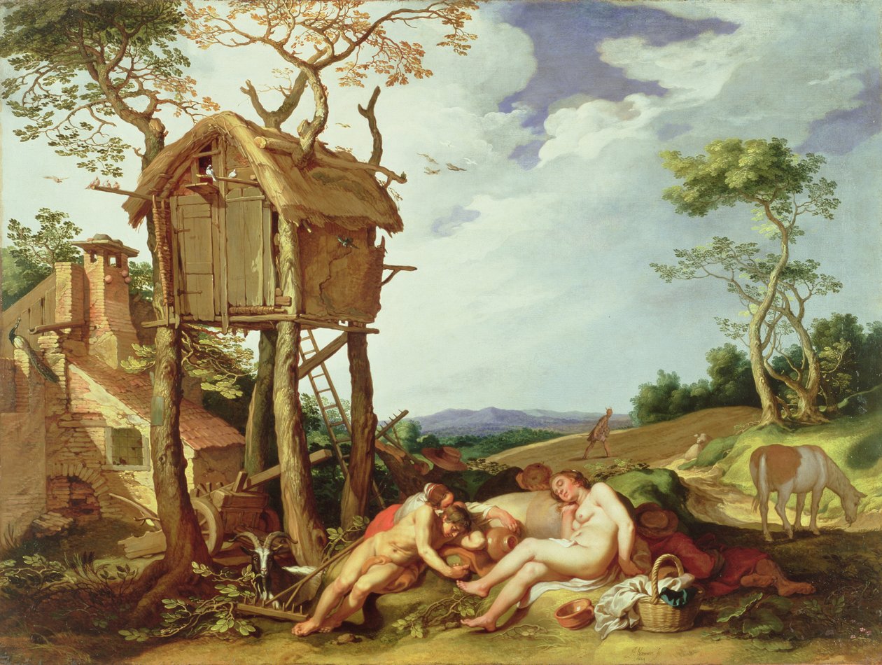 Példabeszéd a búzáról és a konkolyról alkotó: Abraham Bloemaert